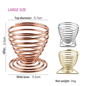 Supporto VH per Spugnette Trucco, Organizer per Spugne Beauty Blender, Contenitore in Metallo a Spirale per Asciugatura e Conservazione - Product Image 4