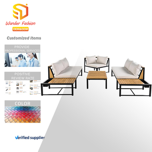 Conjunto <span class=keywords><strong>de</strong></span> Muebles <span class=keywords><strong>de</strong></span> Patio Modernos, Conjunto <span class=keywords><strong>de</strong></span> Bar para Patio con Sillas para Balcón, Sillas para Patio Exterior, Sofá Resistente a la Intemperie - Product Image 1