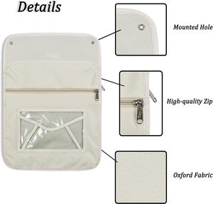Porte-lettres de haute qualité personnalisé pour porte, porte-lettres d'intérieur, organisateur de courrier noir pour boîte aux lettres - Product Image 3