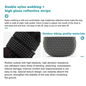 सबसे ज्यादा बिकने वाला वाटरप्रूफ आउटडोर कुत्ते जूते विरोधी पर्ची रबर सोल्स बिल्लियों के लिए छोटे बड़े कुत्तों के लिए सांस लेने योग्य पालतू जानवरों की आपूर्ति - Product Image 4