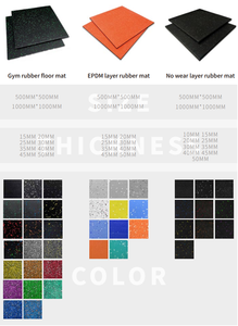 Thảm tập thể dục cao su EPDM thân thiện với môi trường-Thiết kế lồng vào nhau để dễ dàng lắp đặt và hấp thụ sốc tối đa - Product Image 6