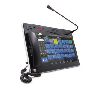 Consola de Operador Multipantalla A17 KNTECH para Despachador de Emergencias en Túneles de Metro en el Centro SOS, Llamadas Telefónicas de Prisioneros, Estación Principal - Product Image 3