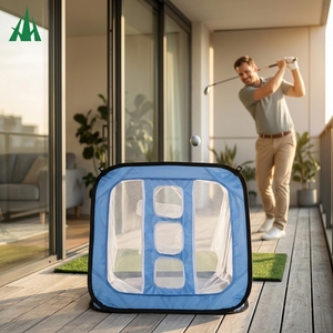 Cage d'entraînement de golf pliable en gros avec logo personnalisé pour les terrains de golf, les terrains de practice et les centres d'entraînement – <span class=keywords><strong>Filet</strong></span> de golf - Product Image 3