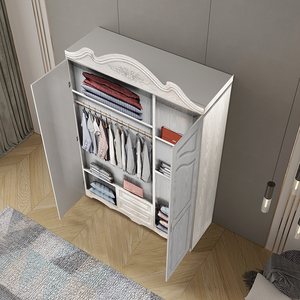 Armadio <span class=keywords><strong>in</strong></span> mdf dal design semplice con membrana <span class=keywords><strong>in</strong></span> <span class=keywords><strong>PVC</strong></span> personalizzazione a 3 ante armadio pieghevole <span class=keywords><strong>in</strong></span> plastica con cassetti e specchi - Product Image 6