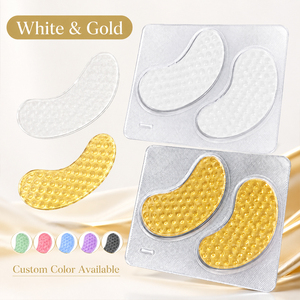 Patch Gel <span class=keywords><strong>Occhi</strong></span> Premium al Collagene Cristallino Oro Bianco Idratanti per Occhiaie e Borse Sotto gli <span class=keywords><strong>Occhi</strong></span> OEM ODM - Product Image 4