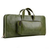 Ensemble de rangement d'instruments en cuir PU portable, combo pour batteur, activités de plein air, performance, sac de transport pour batterie, étui pour baguettes