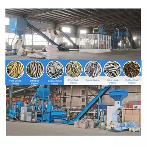 CE approve High quality flat die wood sawdust pellet making machine,biomass wood pellet production line