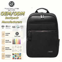Fabricant de sacs à dos OEM, sac à dos pour ordinateur portable en nylon multi-compartiments avec bandoulière réglable pour le bureau, les voyages, hommes et femmes