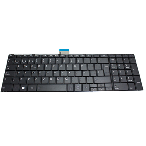 Tastiera - compatibile con laptop, colore nero, design ergonomico, facile installazione, tastiera a membrana, ideale per - Product Image 1