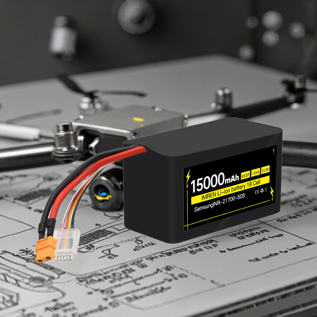 IMR New Rechargeable 15000mah Solid Lithium Ion Battery Pack for FPV Drone & RC Model