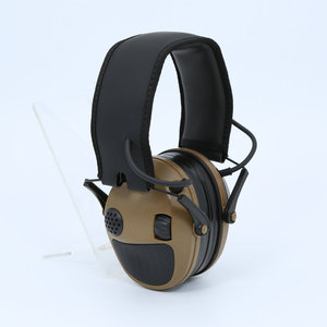 Auriculares tácticos de alta intensidad de doble micrófono <span class=keywords><strong>para</strong></span> caza al aire libre <span class=keywords><strong>para</strong></span> orejeras insonorizadas de <span class=keywords><strong>Amazon</strong></span> Protección de tiro con reducción de ruido - Product Image 5