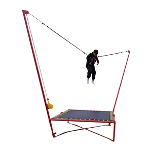 <span class=keywords><strong>Trampoline</strong></span> à élastiques 2x2x4m de haute qualité avec treuil manuel, idéal pour enfants et adultes, pour parcs de trampolines ludiques, <span class=keywords><strong>prix</strong></span> usine, à vendre - Product Image 1