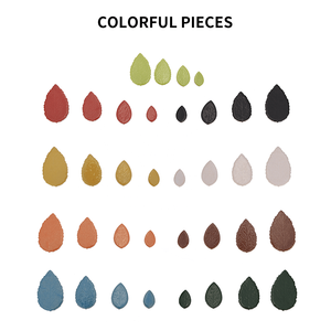 200g de Azulejos de Mosaico DIY de Cerámica con Diseño Irregular Moderno para Habitaciones y Manualidades de Diseño Gráfico - Product Image 6