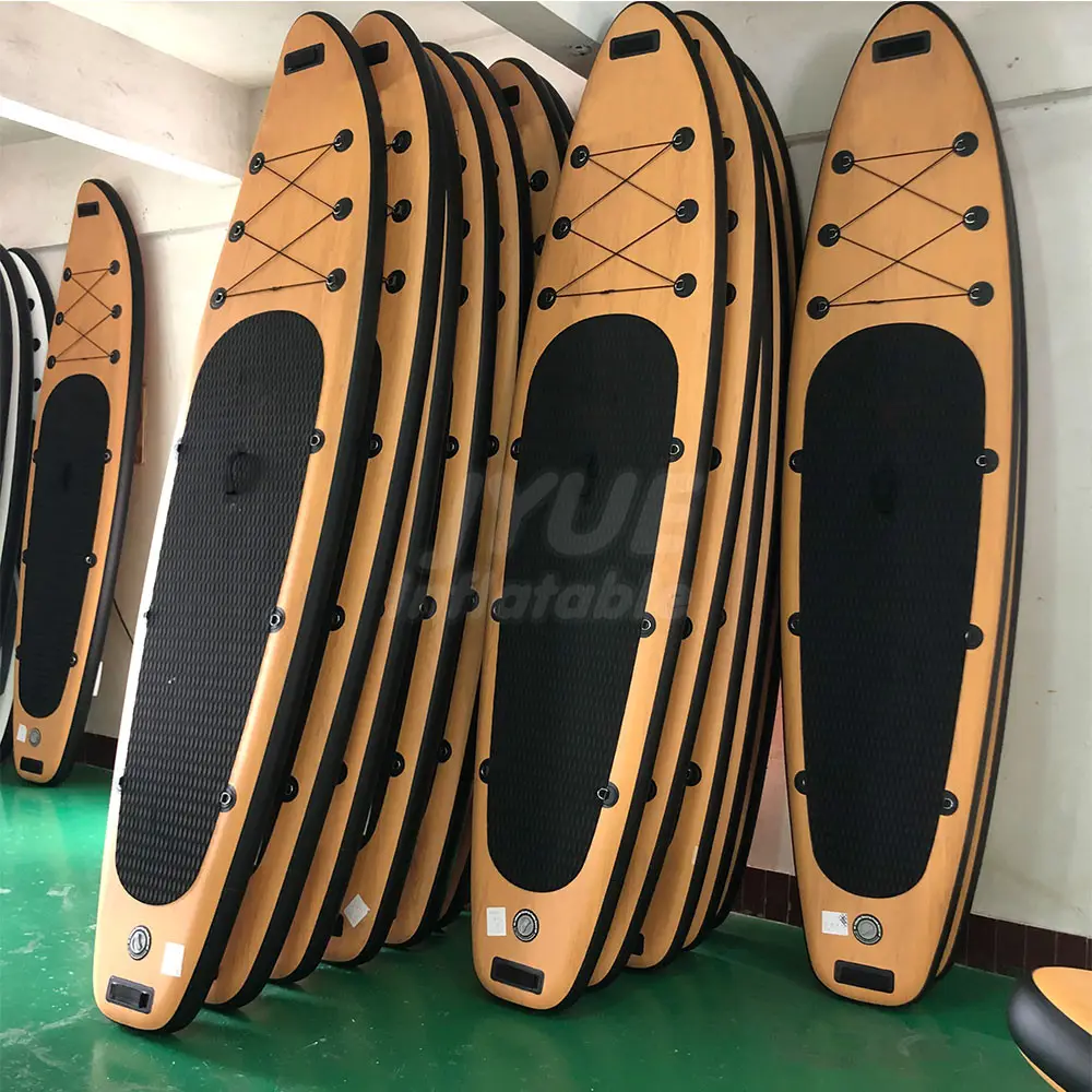 เทคโนโลยีในอนาคตขายร้อนขายส่งยืนขึ้น Supboard Inflatable Paddleboard ขายคาร์บอนไฟเบอร์