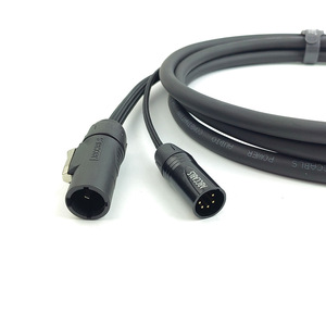 สายเคเบิล XLR พร้อมหัวต่อ SpeakON 250V สายหุ้ม PVC ตัวนำทองแดง ป้องกันด้วยเส้นถัก ใช้ได้ทั้งแบบตัวผู้และตัวเมีย สำหรับงานเสียงระดับมืออาชีพ - Product Image 2