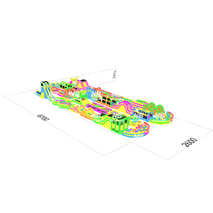 Parque de Atracciones Inflable para Niños con Brincolín, Pista de Obstáculos Inflable - Product Image 4