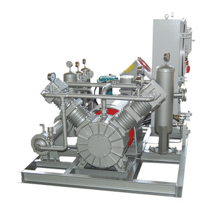 Compresseur d'oxyde de propylène haute pression industriel lourd, monté sur patins, à connexion directe, refroidi par eau, type piston - Product Image 1