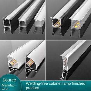 Aluminium Slot Line LED Cabinet Light Encastré Affichage Amovible Plug Wine Rack Lamp Heatsink Industrial Application Solderless - Product Image 6