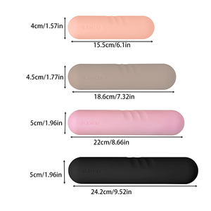 Silicone-Coated Small Hand Pattern <b>Dumbbell</b> Bar Anti-Slip Customizable Portable Hand Grip Design for Yoga - Product Image 2
