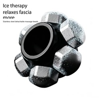 Bâton de massage glacé unisexe de 46 cm pour la relaxation musculaire, rouleau de récupération pour les jambes, le dos et la gym