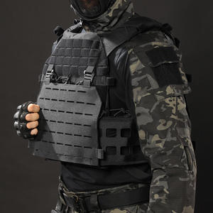 Gilet Tattico Modulare Multifunzione con Sistema <span class=keywords><strong>Molle</strong></span> Tagliato al Laser, Combinazione Staccabile - Product Image 3