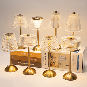 USB sạc cảm ứng Bảng Đèn LED Dimmable pha lê bảng đèn cho phòng ngủ phòng ăn bầu không khí chiếu sáng - Product Image 1