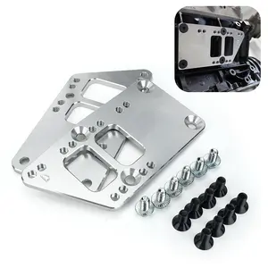 Billet Aluminum Engine Mounts Adapter Plates For LS Swap LS1 LS2 LS3