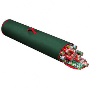 Sac de rangement pliable de 35 L avec poignées pour papier cadeau, décorations de fêtes et ornements de Noël, haute résistance - Product Image 2