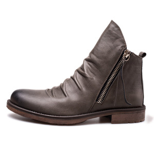 Botas <span class=keywords><strong>de</strong></span> Vestir con Cremallera <span class=keywords><strong>para</strong></span> <span class=keywords><strong>Hombre</strong></span>, Estilo Británico, Últimos Diseños 2025, <span class=keywords><strong>Calzado</strong></span> <span class=keywords><strong>de</strong></span> Moda, Botas <span class=keywords><strong>de</strong></span> <span class=keywords><strong>Hombre</strong></span> <span class=keywords><strong>de</strong></span> Cuero PU - Product Image 5