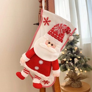 Oferta Especial: Decoraciones Navideñas, Muñeco de Nieve, Papá Noel, Bolsa de Regalo Extra Grande para Dulces, Paquete Festivo Navideño - Product Image 4