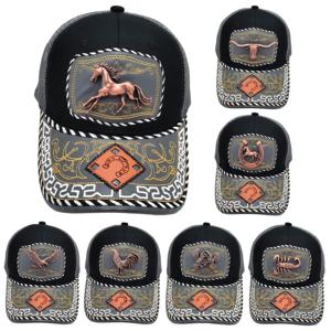 Kim Loại Phương Tây 3D Logo Snapback Bóng <span class=keywords><strong>Cap</strong></span> Thời Trang Denim Vải Jersey Lưới Trucker <span class=keywords><strong>Cap</strong></span> Cho Ngoài Trời Bãi Biển Câu Cá Ngụy Trang - Product Image 6