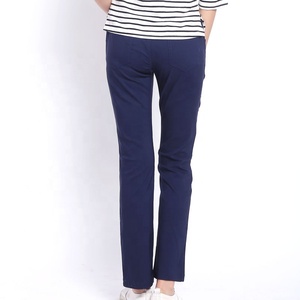 <span class=keywords><strong>Pantalon</strong></span> de maternité grande taille pour femme, vêtement féminin, extensible, taille haute, coupe droite, tailles S à XXXL, collection - Product Image 6