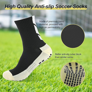 2025 Venta caliente Chinlon Flecha Diseño Calcetines de fútbol Directo de fábrica al por mayor Calcetín deportivo <span class=keywords><strong>Berserk</strong></span> - Product Image 3