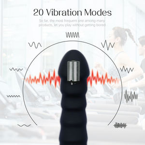 Dildo Getar Realistis 7 Inci dengan <span class=keywords><strong>Vibrator</strong></span> Titik G 10 Mode Intensitas Tinggi Ujung Melengkung Kepala Meruncing - Product Image 4