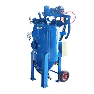 competitive price dustless sandblaster Portable 150 litres capacity water sandblasting equipment