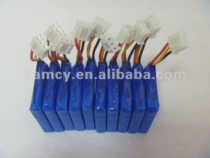 Baterai Li-polymer OEM CE KC <span class=keywords><strong>3</strong></span>.7v 603040 800mAh Baterai Lithium Polymer Isi Ulang - Product Image 6