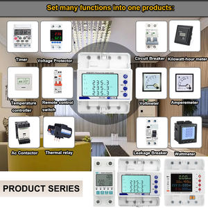 Disjoncteur intelligent WiFi BEIYI Tuya 3P 100A, protection contre les surtensions, compteur d'énergie, interrupteur de contrôle intelligent, rail DIN - Product Image 2
