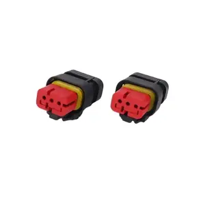 3 Pin Hybrid Auto Male Female Waterproof Electrical Wire Connectors In Stock 6189-0588
