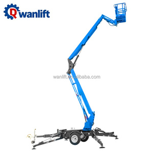 Elevador Portátil Ava Telescópico de 12m-24m, Remolcable, con <span class=keywords><strong>Plataforma</strong></span> Elevadora Pequeña, Qdwanlift WL Multicombustible - Product Image 5