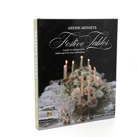 Impression de livre personnalisé de haute qualité à couverture rigide pour menu alimentaire/recette/cuisinier