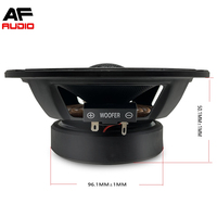 Yhf-haut-parleur multimédia, 6.5 pouces, OEM, pour voiture, système sonore de basses, pour porte de voiture, 6.5 pouces