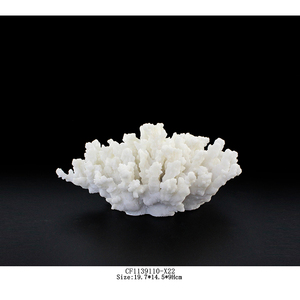 인공 수지 산호 장식품 흰색 산호 테이블탑 장식 - Product Image 6