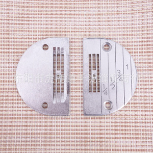 Plaque à aiguille pour machine à coudre à lit plat, type E, en acier inoxydable avec graduations, pour équipement de traitement des vêtements - Product Image 2