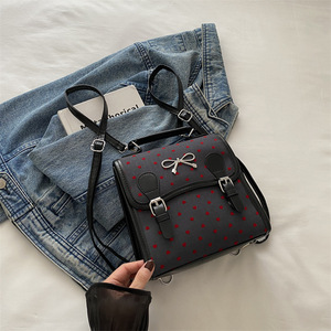 <span class=keywords><strong>Sac</strong></span> à <span class=keywords><strong>main</strong></span> décontracté pour <span class=keywords><strong>femme</strong></span>, nouveau style coréen 2024, <span class=keywords><strong>sac</strong></span> à dos en toile avec nœud, <span class=keywords><strong>cartable</strong></span> d'étudiant - Product Image 6