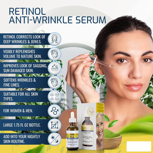 Suero <span class=keywords><strong>Facial</strong></span> con Retinol Advanced Clinicals, <span class=keywords><strong>Hidratante</strong></span> para el Cuidado de la Piel del Rostro, Suero <span class=keywords><strong>Facial</strong></span> Antienvejecimiento con Retinol Nutritivo y Aloe Vera <span class=keywords><strong>52ml</strong></span> - Product Image 6