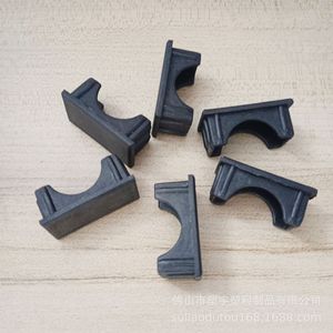 ปลั๊กพลาสติกทรงสี่เหลี่ยมขนาด 15x30 มม. สำหรับขาเฟอร์นิเจอร์ ท่อ ผนังหนา 0.6 ถึง 1.5 มม. สีดำ ตัวเชื่อมต่อทนทาน - Product Image 2