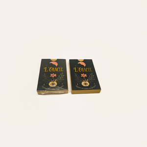 Fábrica de Proveedores Chinos: Baraja de <span class=keywords><strong>Cartas</strong></span> del <span class=keywords><strong>Tarot</strong></span> Oracle con Impresión Personalizada y Borde Dorado, Venta Caliente - Product Image 4