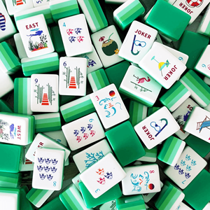 Custom-made American with , Suitable Engraved Luxury Set American Mahjong Tiles for <b>Entertainment</b> and Family Gatherings - Product Image 1