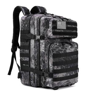 Low MOQ 900D Oxford Hiking <b>Backpack</b> 45L Molle Pouch Assault Pack Camping OEM Tactical <b>Backpack</b> - Product Image 5