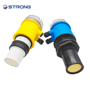 חיישן מפלס אולטרסוני ABS מותאם אישית, דיוק 0.25%, אחריות 3 שנים, צבע צהוב-כחול, משדר מפלס, טווח 0-25 מטר, RS485 - Product Image 2